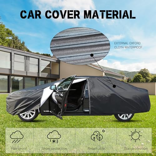 Autoabdeckung Outdoor für Opel Calibra 1990-1997,Auto Abdeckplane Wasserdicht,Sonnenschutz,Windschutz,Regenschutz,Schneeschutz,Staubschutz,Kratzschutz kd11