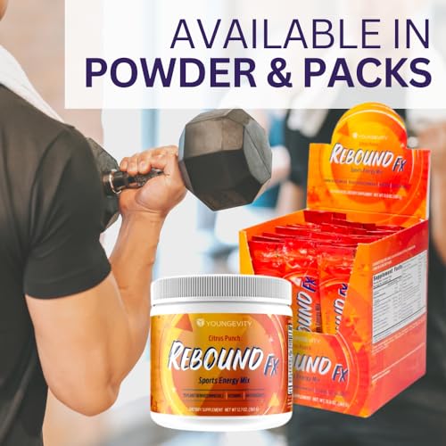 Youngivity Box Youngevity Rebound FX Pouches Citrus Punch - 30 CT Box | Energético em ...