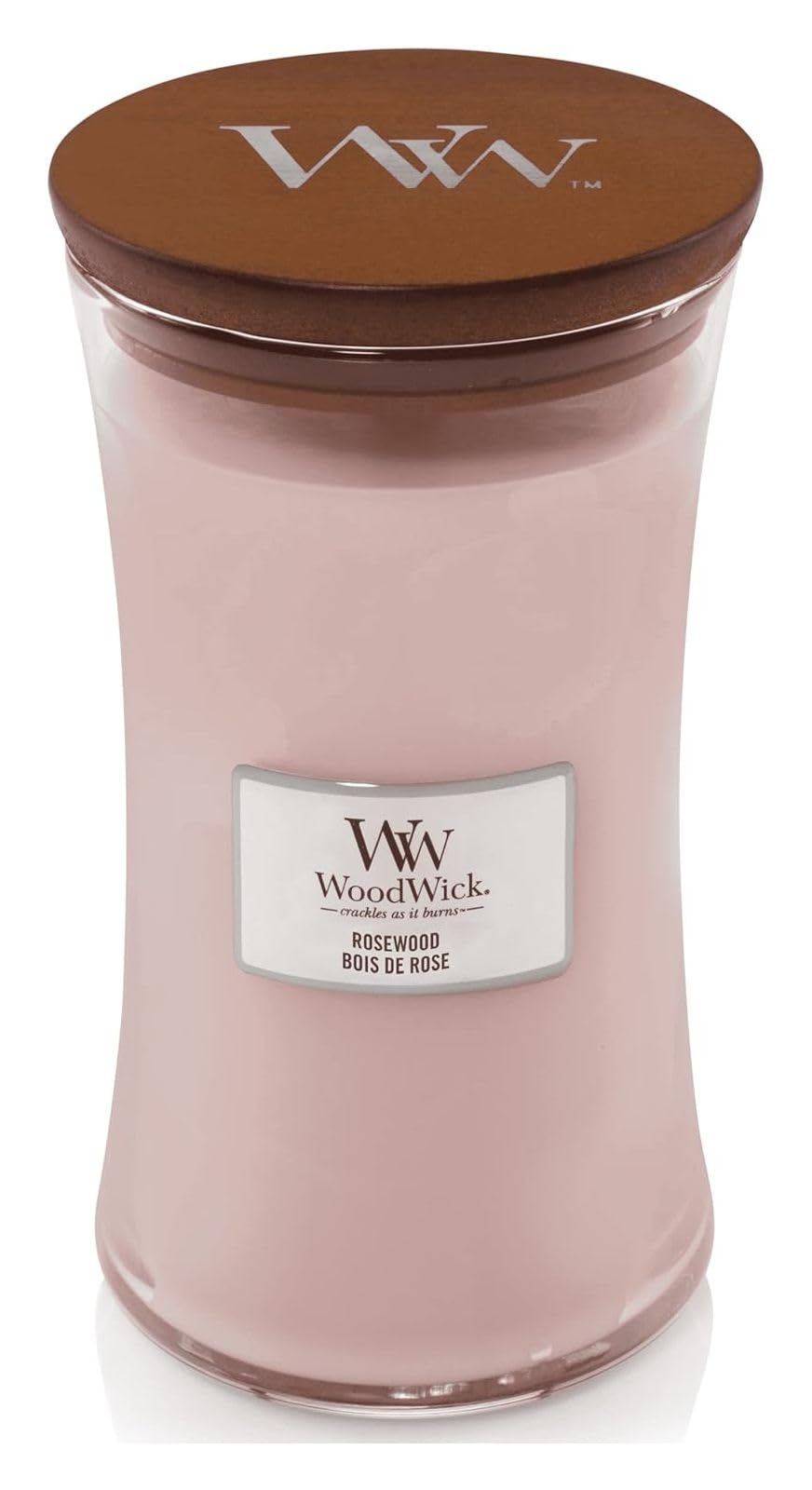 Scented Candle Woodwick Rosewood Large 609.5 g