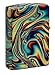 Zippo Colorful Swirl Design Glow in The Dark 540 Color Pocket Lighter