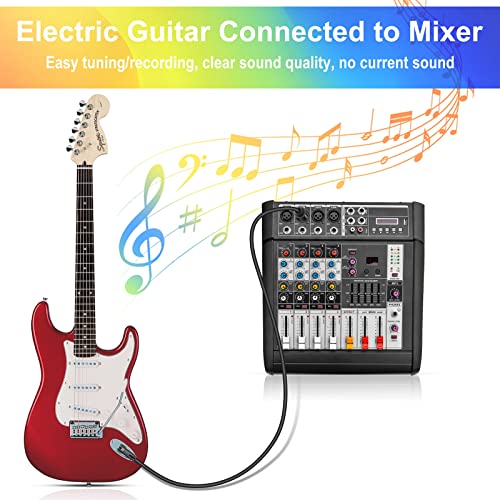 Annnwzzd 1/4 Inch To Xlr Cable, 6.35Mm Trs To 3 Pin Xlr Male Balanced Interconnect Cord Patch Cable-(30Ft/ 30Ft) #TOP3