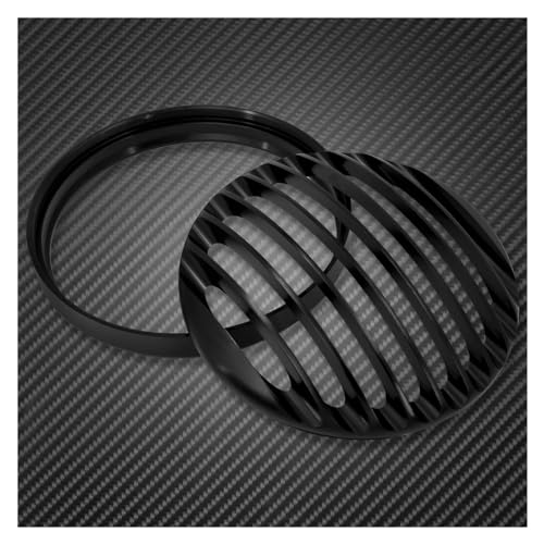 Grille phare moto custom noir 5 3/4 pour Sportster 1200 et XL883