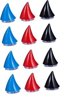 Garneck 12 Peças Decoração De Chifre De Capacete Acessórios Para El Decoração Automática Para Capacete De Carro Para Motocicleta Chifres Do Diabo Para Capacete Chifres Do Diabo Demônio