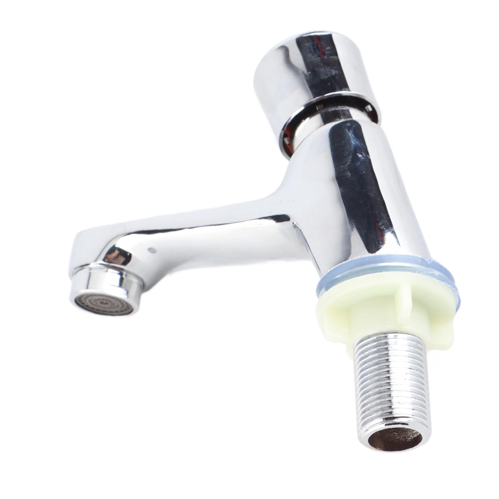 Water Saving Time Delay Faucet Public Ktchen Bathroom Chrome Plated Self Closing Water Saving Time Delay Basin Sink — view 9