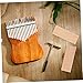 Sosoport Professional Kalimba Piano Bridge Replacement Accessory for 10-tone Kalimba