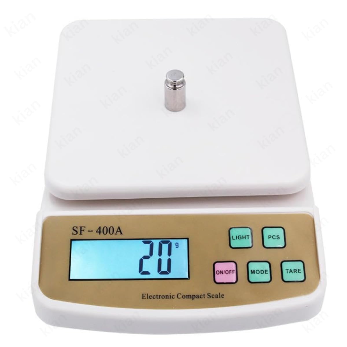 Kian SF-400A Digital Kitchen Weighing Scale with LCD Display | 10 kg Capacity Electronic Food Scale | High Precision Weight Machine for Cooking, Baking & Diet | Portable Kitchen Scale (pack of 1)-image-7