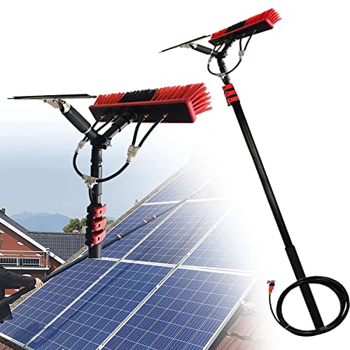 Lavavetri professionale per pannelli solari e vetri da 6,1 m, kit di pulizia per interni ed esterni, efficiente manutenzione fotovoltaica