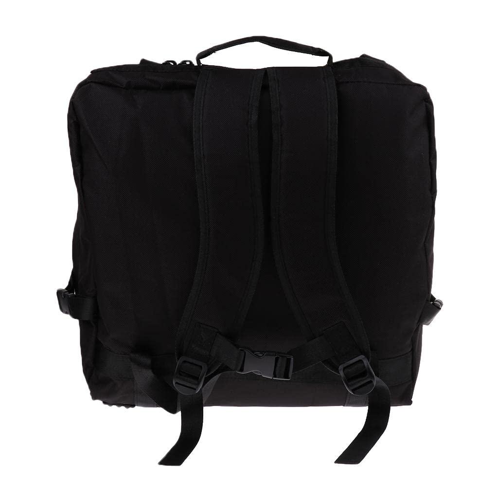 Homyl Sac d'Accordéon Housse pour Accordéon - Noir 60 bass