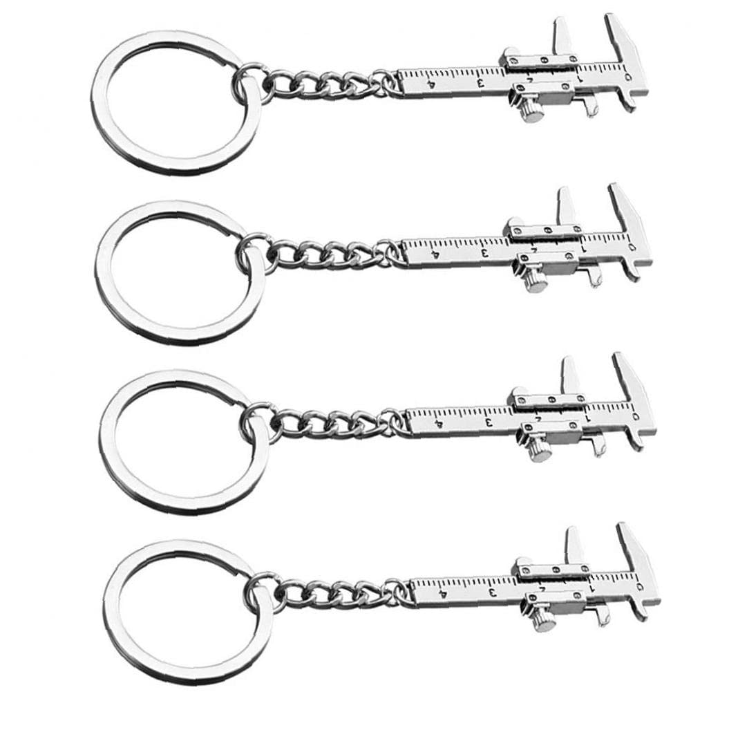4pcs Mini Pinze Portatili Pinza per Cimera della Lega di Tastiera Tastiera 0-40 Mm Calibro Calibro Califerie Righetti Misuranti Strumenti di Misurazione