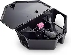 Kit 10 Porta Isca Raticida Armadilha Para Ratos Ratox