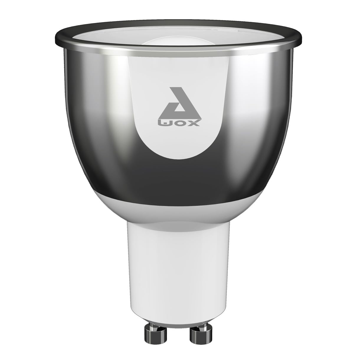 Awox Smart Light White LED Spot with Bluetooth Control (GU10), Acryl, 4 W, Silver