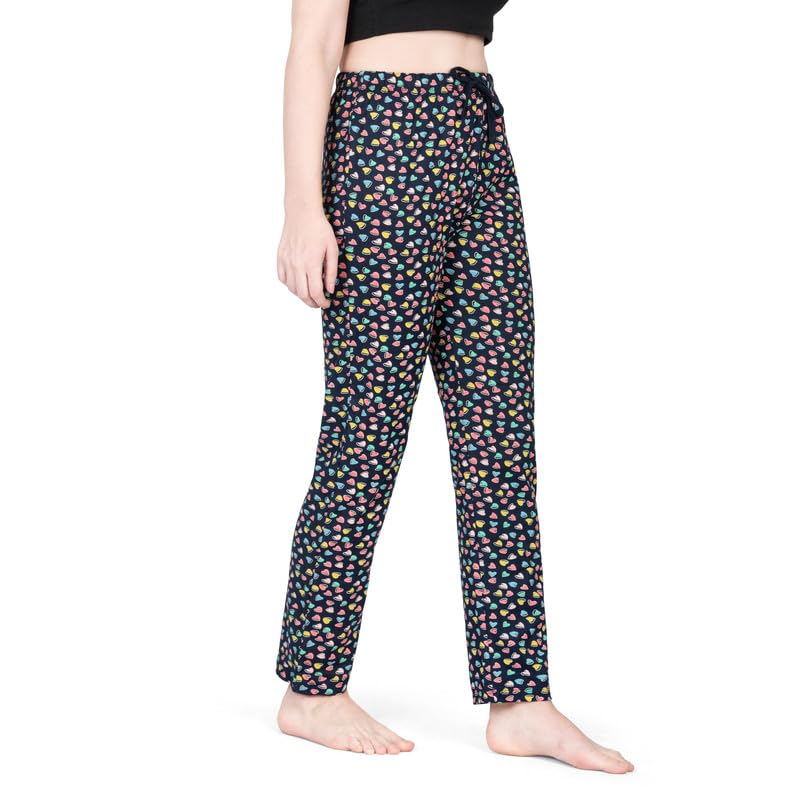 Image of Real Basics Women's Cotton Printed Pyjama Pack of 1