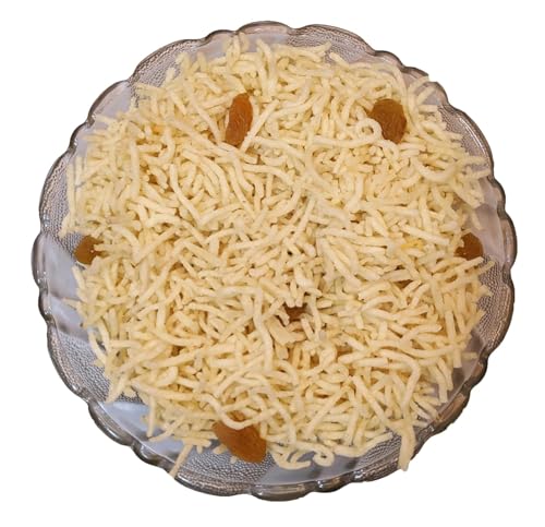 Image of Santushti Namkeen Potato Khatti Mithi Sev-200 gm | Authentic Spicy Snack | Made in Groundnut Oil | Crispy Crunchy Indian Sev for Tea Time, Parties, Travel, Office and Everyday Snacking