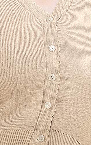 Image of Women Winter Wear V-Neck Full Sleeves Regular Fit Woollen Blouse