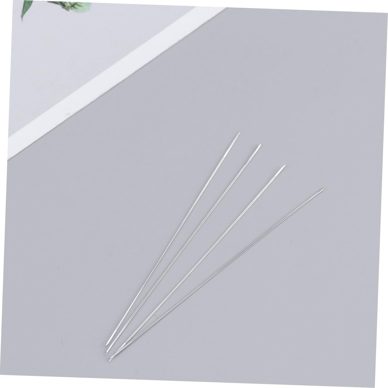 VILLCASE DIY Beading Tools 4 Pcs 76mm Embroidery Needles Multi-Purpose for Sewing Knitting Jewelry Making