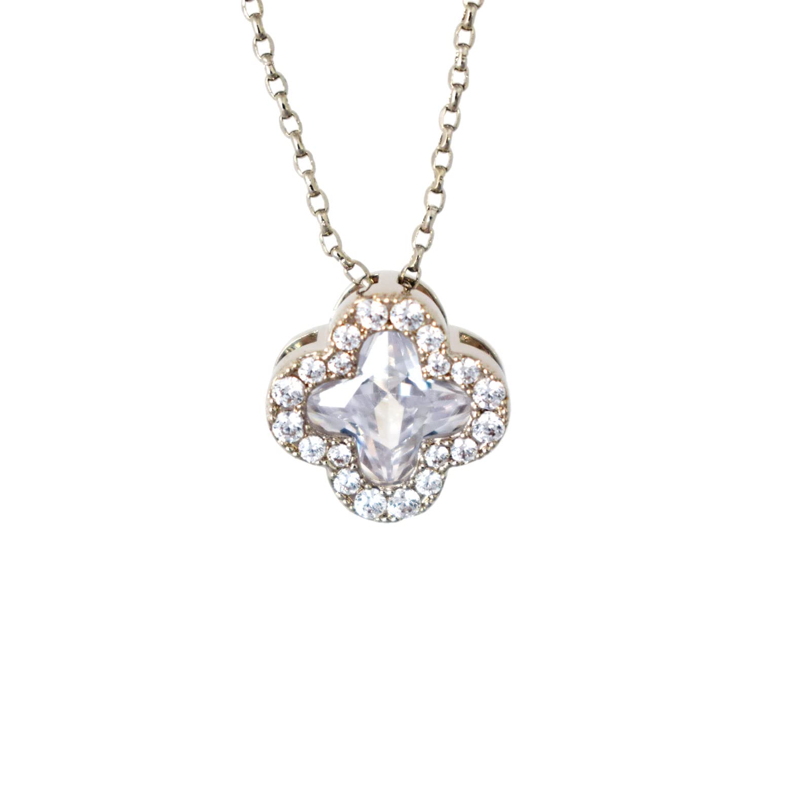 Ficccy Clover Necklace Elegant Leaf For Women Jewelry For Friends or Lover Gift