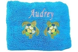 Custom Monogrammed Beach Towels for Sand and Surf