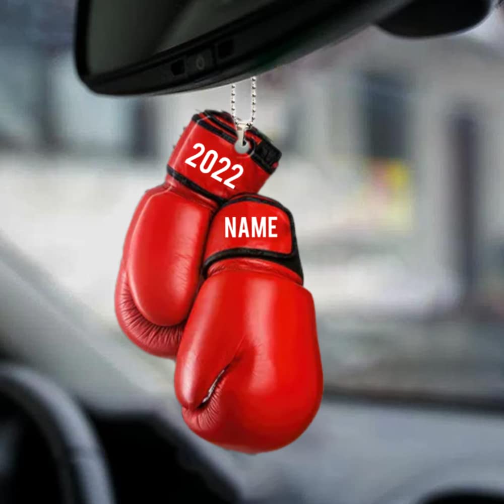 Tableau verre acrylique Boxe gants vintage 40 x 60 cm - Décoration
