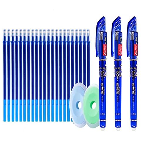 MROOFUL 3Pcs Erasable Gel Ink Pens Set Cover