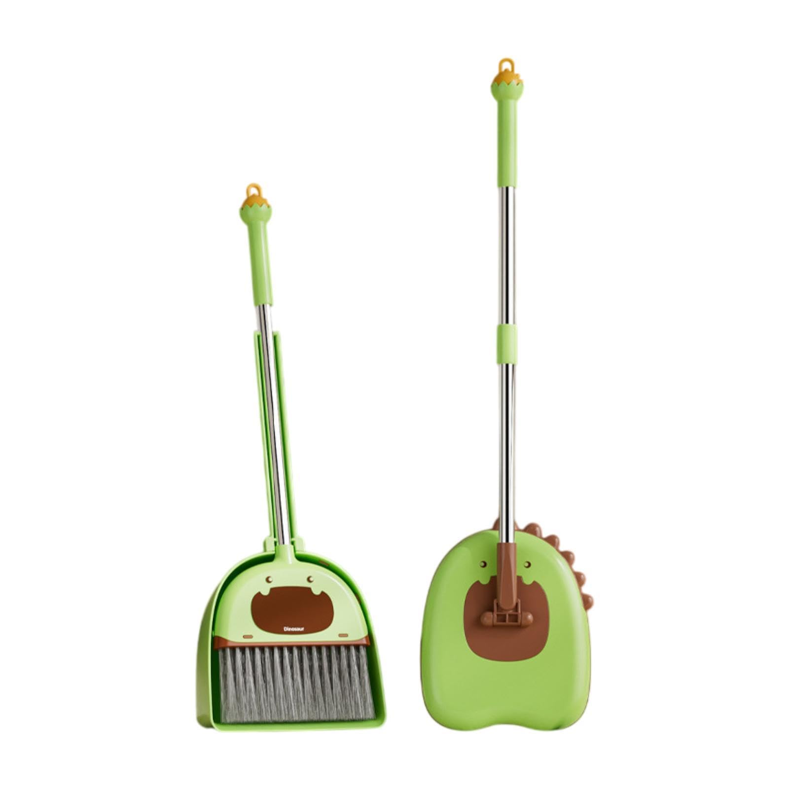 Set di Scope per Bambini, Set per La Pulizia Little Howfared Supper per Bambini dai 3 Ai 6 Anni, Scopa Set con Scopa