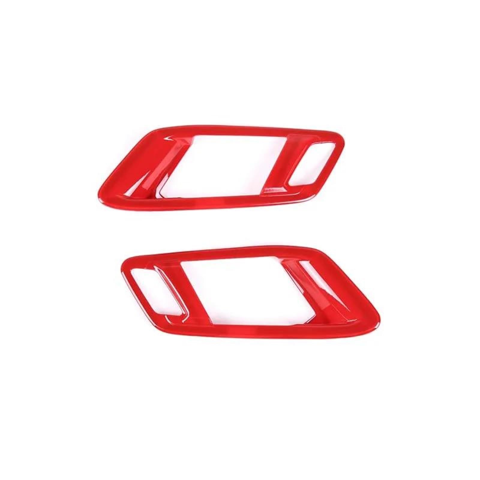 Fhcbutae Red Interior Car Handle Interior Door Handle Frame Stickers For Toyota For Supra Gr Mk5 A90 2019 2020 2021 2022(Red)