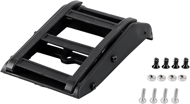 Ausi Simulation Retractable Ladder Stairs for 1/10 RC Crawler Car TRX4 Defender Bronco SCX10 D90 YK4082 Decor
