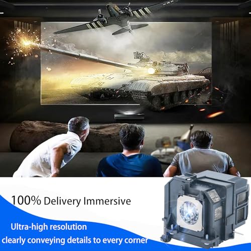Image of A+ Quality V13H010L91 Replacement Projector Lamp Bulb for Epson ELPLP91 BrightLink 685Wi 695Wi PowerLite 680 685W 685Wi EB-680 EB-680S EB-685W EB-685Wi EB-685Ws EB-695Wi with Housing