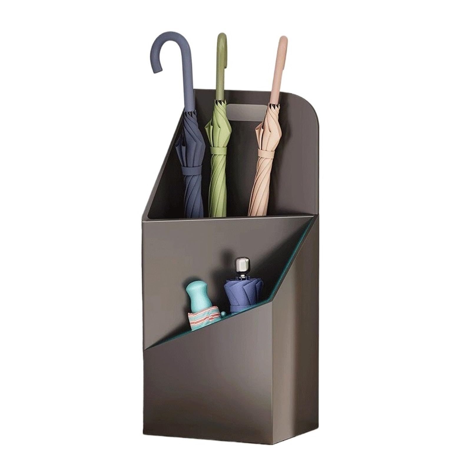 SONGYL-20249 Umbrella Stand Umbrella Stands, Home Storage Racks, Shelving Units, Large-capacity Entryway(Black)