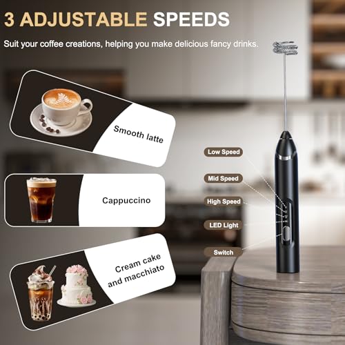 Handheld Milk Frother Wand