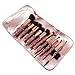 Luxury Makeup Brushes Set 10pcs with Bag Newest Diamond-studded for Face and Eyes Make up Brush Professional Foundation Concealer Eyeshadow Makeup Tools