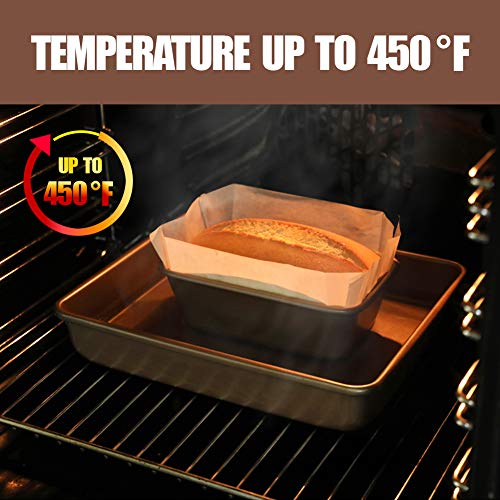 Joho Baking Pullman Loaf Pan,Bread Pan,Nonstick Rectangle Corrugated Toast Box for Oven, 1LB Dough Cavity - Thumbnail 6