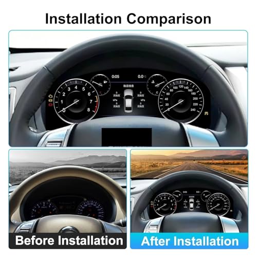 Instrumento digital de clúster y velocímetro LCD para Nissan Qashqai 2013-2018 2