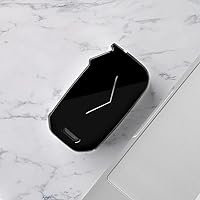Vista 7 de ontto Funda para llavero de Kia con llave abatible Elegante Funda para llave negra