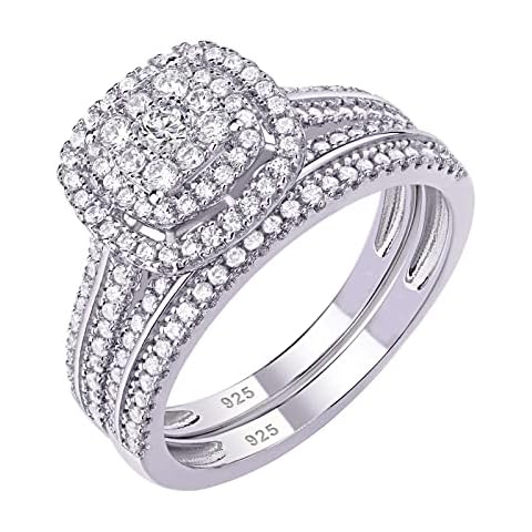 SHELOVES 925 Sterling Silver Bridal Set Cover