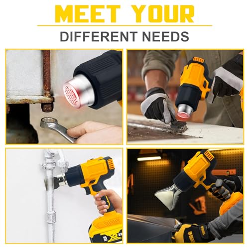 L1Nxixi Cordless Heat Gun For Dewalt 20V Battery thumb #6