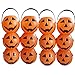 Adorox Small Mini Plastic Jack O Lantern Pumpkin Halloween Party Favor Candy Bucket Table Decoration Props (12)