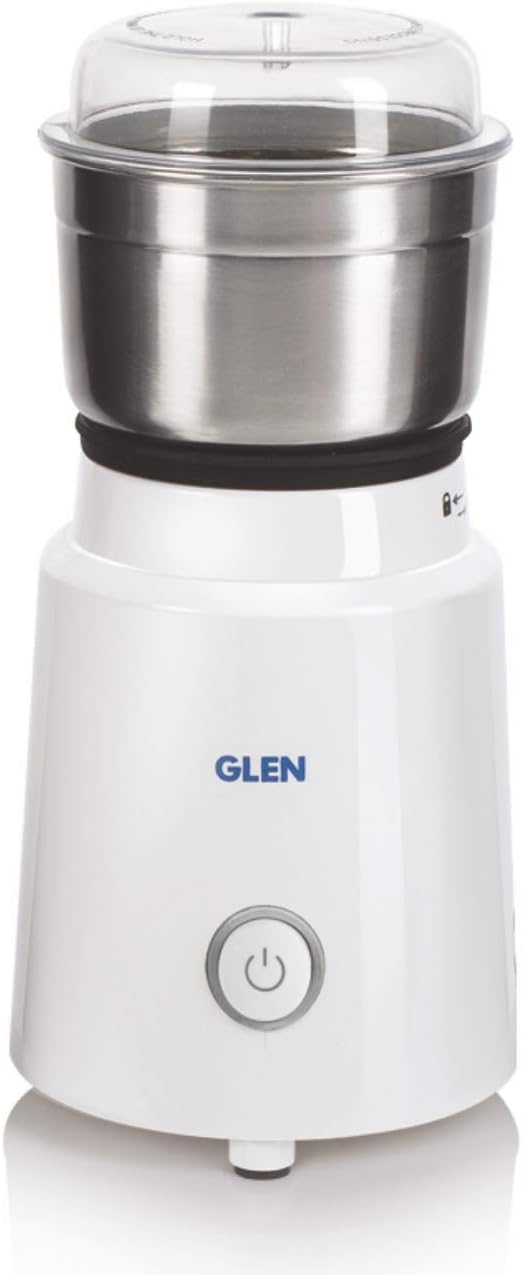Electric Mini Grinder 350 Watt | 1 Jar | ABS Body | ISI Certified| 2 Year Warranty White (SA 4045 NG)
