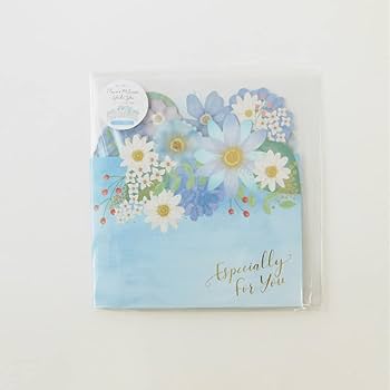 Amazon | ゼットアンドケイ フラワー三つ折り色紙 メッセージシール32