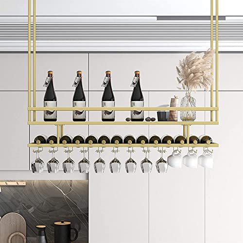Estante para botellas de vino de hierro y madera 80 cm miniatura 5