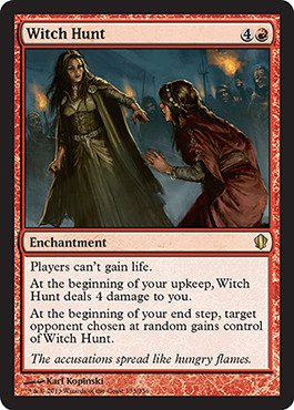Amazon.com: Magic The Gathering - Witch Hunt (133/356)