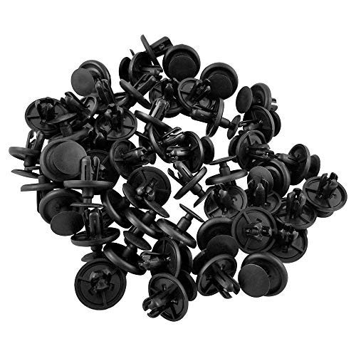 Miniatura 7 de Clips de revestimiento de guardabarros para debajo de la cubierta del motor, compatible con Toyota, Lexus, Scion, Reemplaza OEM # 90467-07201 (50