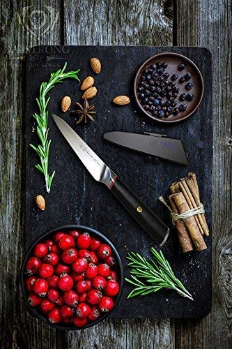 Dalstrong Phantom Series 8" Chef Knife Bundled With 5" Utility Knife And 4" Paring Knife #TOP6
