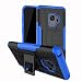 Produktbild betterfon | Outdoor Handy Tasche Hybrid Case Schutz Hülle Panzer TPU Silikon Hard Cover Bumper für Samsung Galaxy S9 SM-G960 Blau