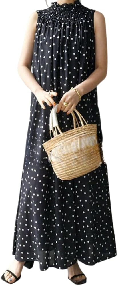 【美品】完売品NOBLE トリコットシアーワンピース⭐️10/25 26日限定 ドット柄／無地／洗える】ジョーゼットワンピース（ミドルワンピース