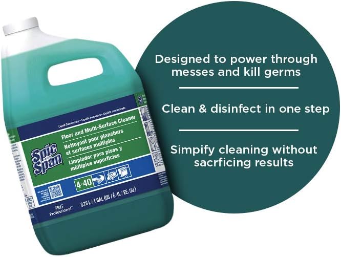 Spic and Span Floor & Multi-Surface Cleaner Spray Refills (1 gal, 3 pack)
