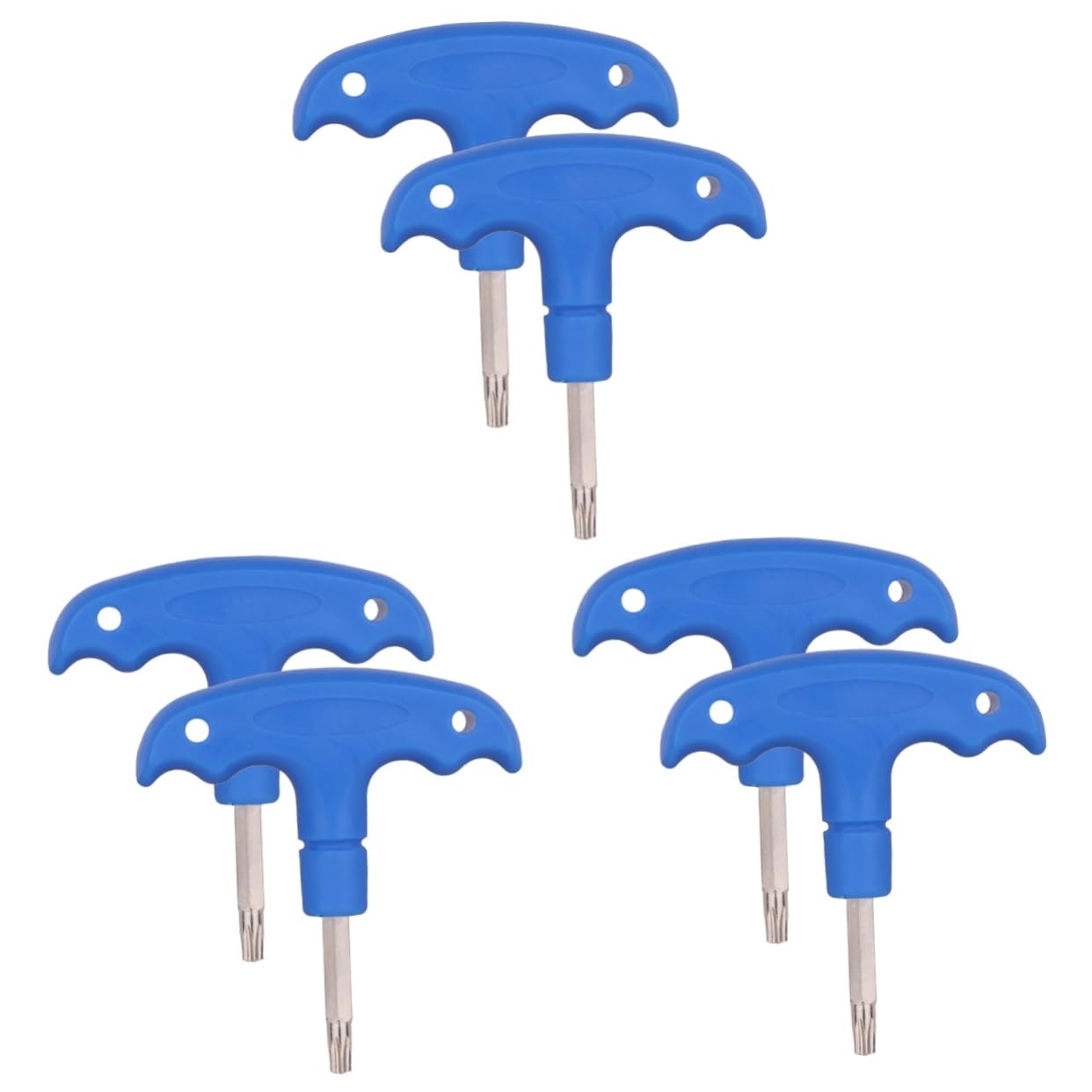 VANZACK 3sets Versatile Golf Club Wrench Set T-tool for Axle Nut Adjustment Cleaning 2pcs*3