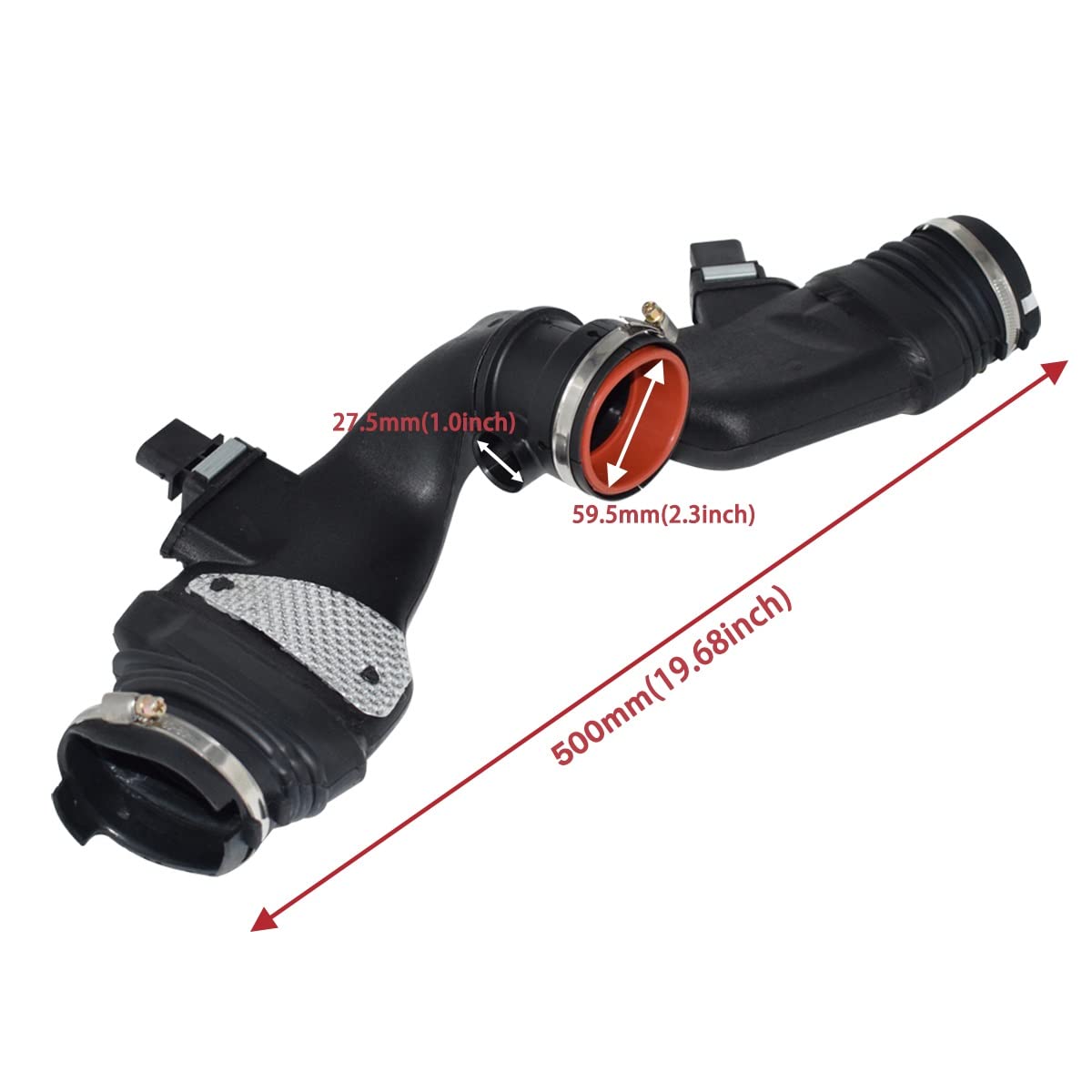 Pièce Auto Benz 1645052061 Tuyau Admission Air Climatiseur Gauche/Droit Pour Mercedes-Benz GLX164 - 1645051961 / 1645052061 - Amélioration Performance Conduit Air Benz