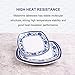 Imagen de Vajilla tradicional china de porcelana de imitación azul y blanca