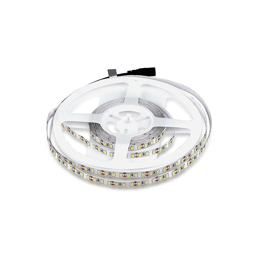 Vetrineinrete® Striscia led 2835 strip flessibile da 5 metri bobina adesiva 600 led smd luce naturale 4000k IP22 per interni F23