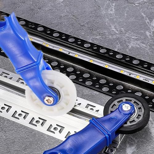 Image of Strip Channel Roller Tool, Professional Profile Light Channel 10 Feet Installation Tool for Indoor and Outdoor Strip Projects
